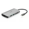 D-Link 8-in-1 USB-C centrmezgls ar HDMI/Ethernet/karšu lasītāju/barošanas piegādi