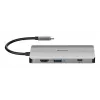 D-Link 8-in-1 USB-C centrmezgls ar HDMI/Ethernet/karšu lasītāju/barošanas piegādi