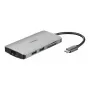 D-Link 8-in-1 USB-C centrmezgls ar HDMI/Ethernet/karšu lasītāju/barošanas piegādi