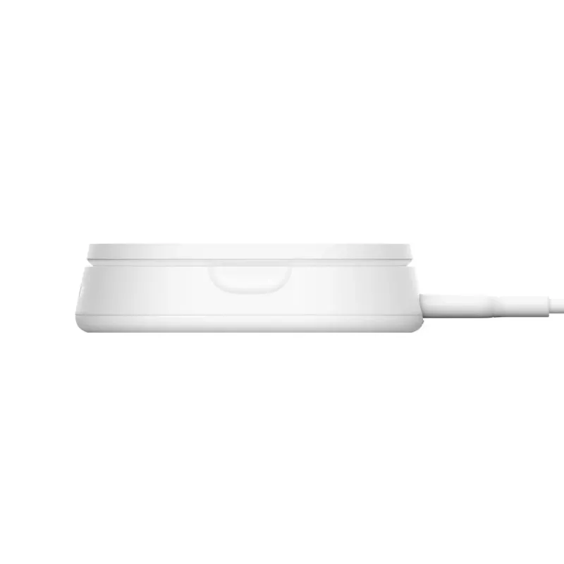 BELKIN bezvadu uzlādes statīvs - BoostCharge Pro - Qi2 15 W - balts