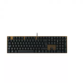 CHERRY KC 200 MX tastatūra universāla USB QWERTZ vācu melna, bronza