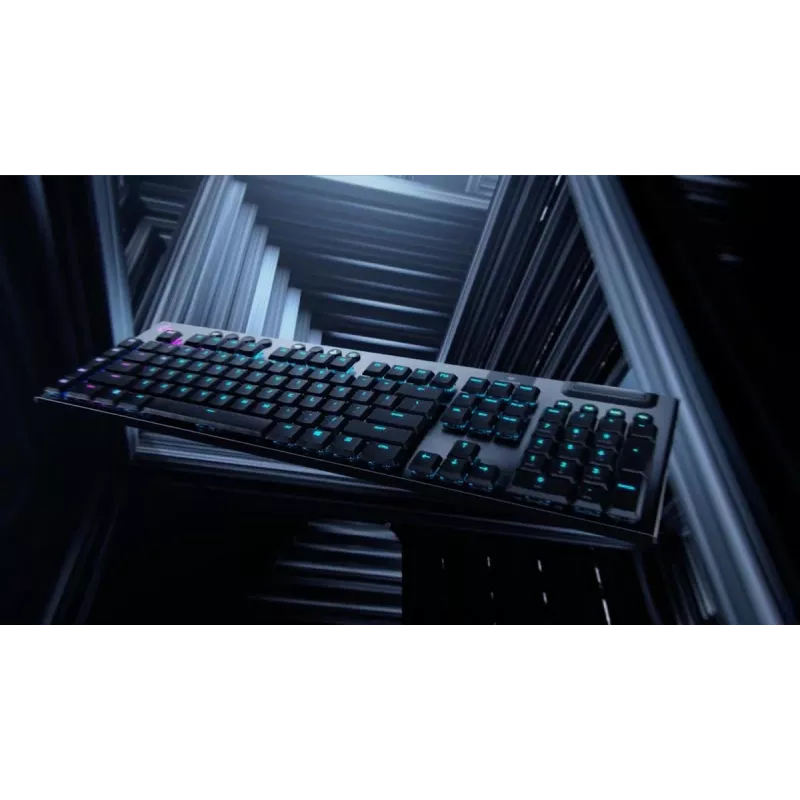 LOGITECH G915 Lightspeed Wireless RGB mehāniskā spēļu tastatūra - Melna - Qwertz Deutsch - Tactile