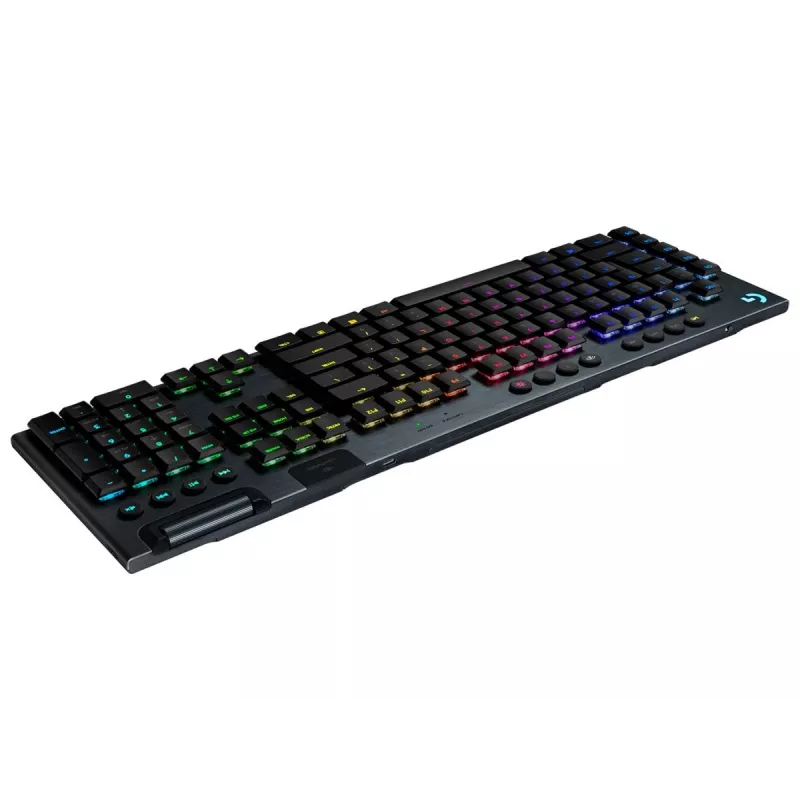 LOGITECH G915 Lightspeed Wireless RGB mehāniskā spēļu tastatūra - Melna - Qwertz Deutsch - Tactile