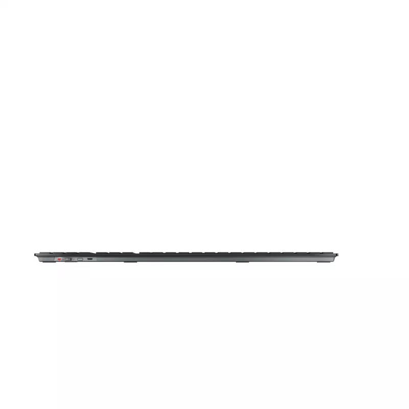 CHERRY DW 9500 SLIM tastatūra un pele, universāls RF bezvadu + Bluetooth, QWERTY angļu, melna, pelēka