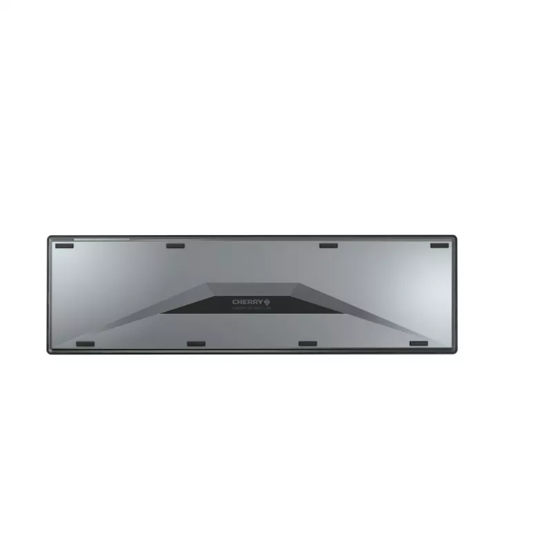 CHERRY DW 9500 SLIM tastatūra un pele, universāls RF bezvadu + Bluetooth, QWERTY angļu, melna, pelēka