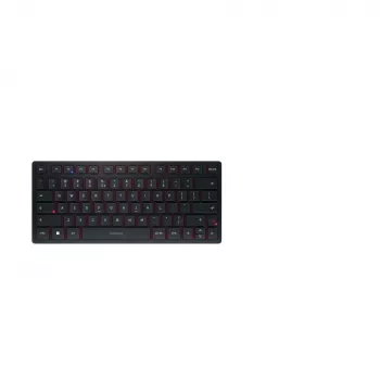 CHERRY KW 9200 MINI klaviatūra Universāls USB + RF Wireless + Bluetooth QWERTY Angļu Melna