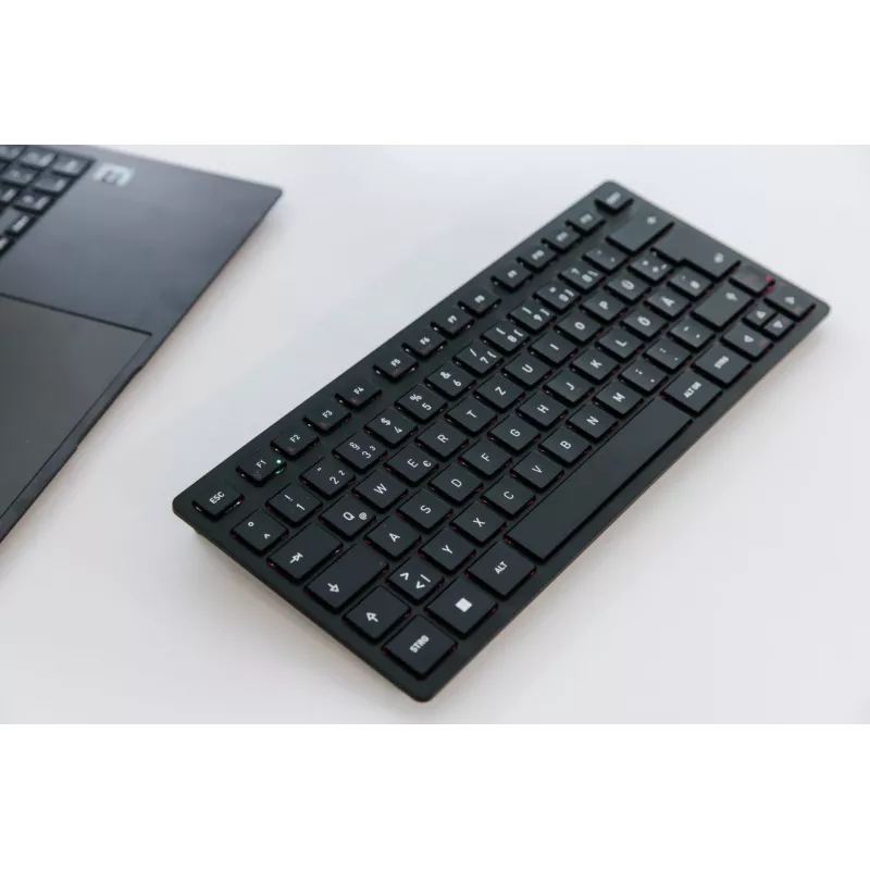 CHERRY KW 9200 MINI klaviatūra Universāls USB + RF Wireless + Bluetooth QWERTY Angļu Melna