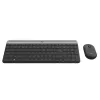 LOGITECH bezvadu tastatūras un peles komplekts Mk470 - grafīts - Azerty Beļģijas