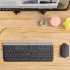 LOGITECH bezvadu tastatūras un peles komplekts Mk470 - grafīts - Azerty Beļģijas