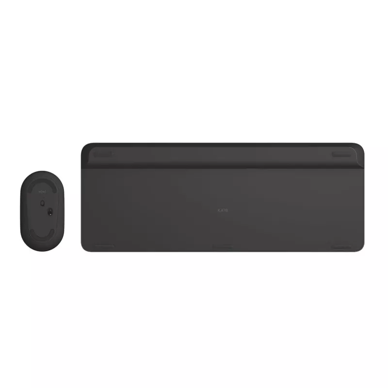 LOGITECH bezvadu tastatūras un peles komplekts Mk470 - grafīts - Azerty Beļģijas