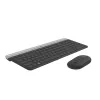 LOGITECH bezvadu tastatūras un peles komplekts Mk470 - grafīts - Azerty Beļģijas