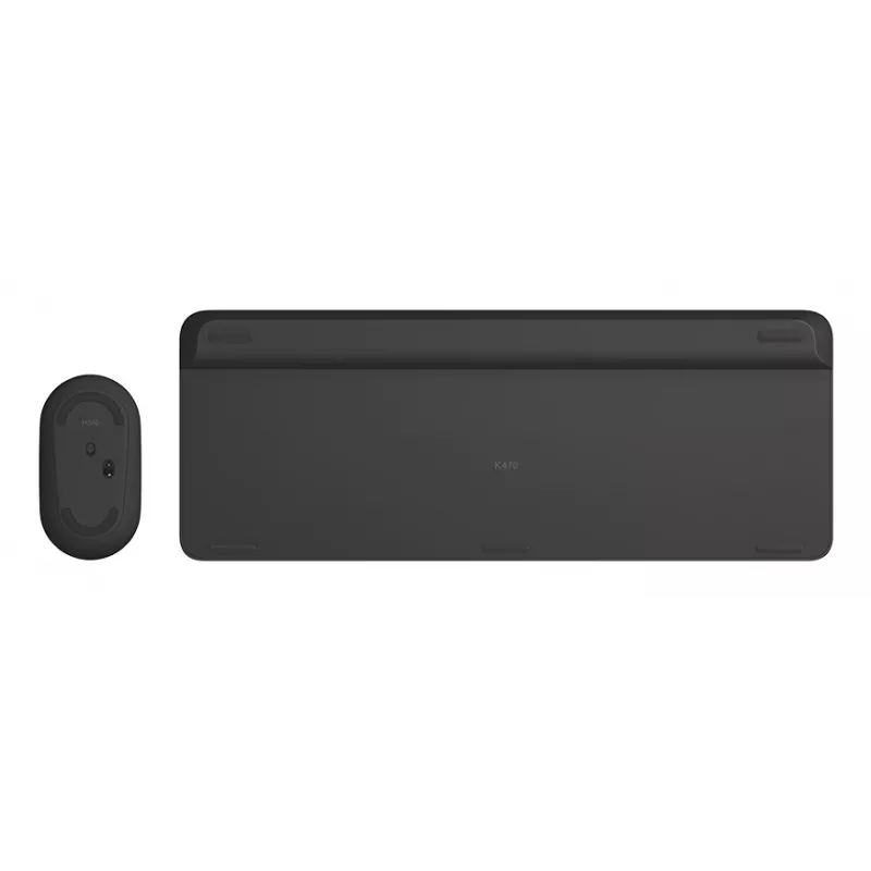 LOGITECH bezvadu tastatūras un peles komplekts Mk470 - grafīts - Azerty Beļģijas
