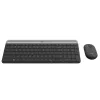 LOGITECH bezvadu tastatūras un peles komplekts Mk470 - grafīts - Azerty Beļģijas
