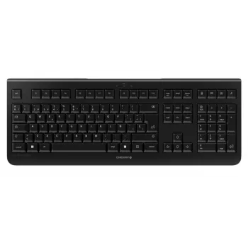 CHERRY KW 3000 tastatūra Universāla RF Bezvadu QWERTY Spāņu Melna