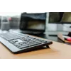 CHERRY KW 3000 tastatūra Universāla RF Bezvadu QWERTY Spāņu Melna
