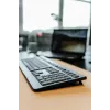 CHERRY KW 3000 tastatūra Universāla RF Bezvadu QWERTY Spāņu Melna