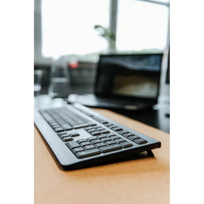 CHERRY KW 3000 tastatūra Universāla RF Bezvadu QWERTY Spāņu Melna