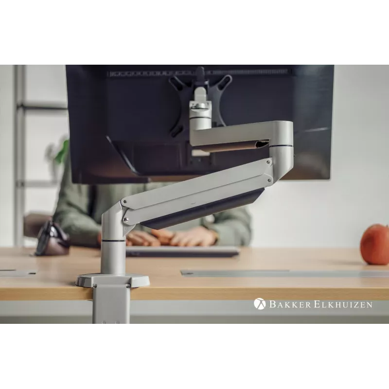 BakkerElkhuizen Evoluent D Medium Wireless, labā roka, vertikāls dizains, lāzers, RF bezvadu, 3200 DPI, melns