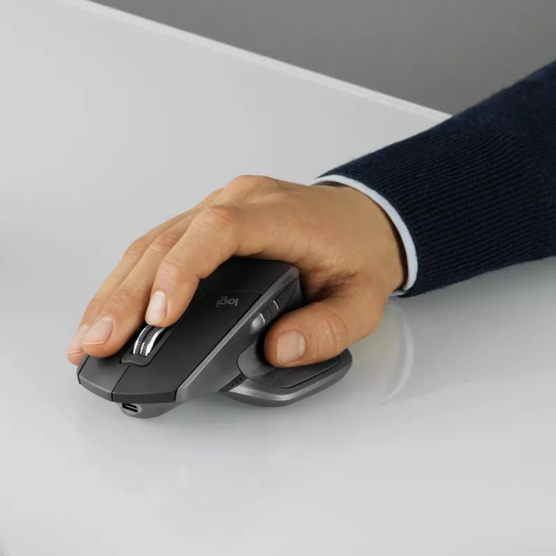 Pele Logitech MX Master 2S RF Wireless + Bluetooth