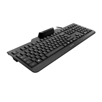 CHERRY SECURE BOARD 1.0 tastatūra birojam USB QWERTZ vācu melna