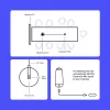 Konferences mikrofons Owl Labs Expansion Mic EXM100-1000 Cardioid Wired