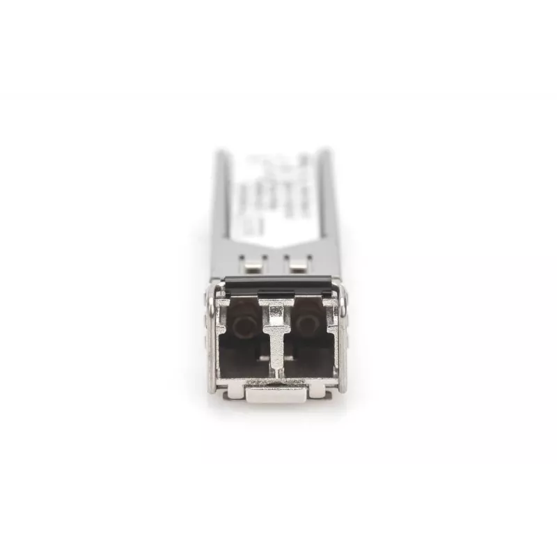 DIGITUS 1.25 Gbps SFP modulis, līdz 550m daudzmodu, LC duplex savienotājs, rūpnieciskā versija 1000Base-SX, 850nm