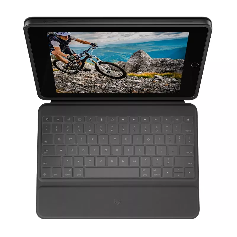 LOGITECH Rugged Folio Graphite Qwertz Deutsch