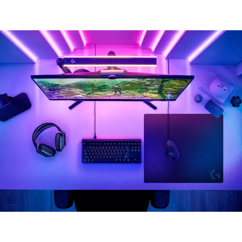 LOGITECH G640 Liels auduma spēļu peles paliktnis