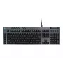 LOGITECH G915 X USB-A vadu zemā profila spēļu tastatūra, taustes, melna, QWERTY US