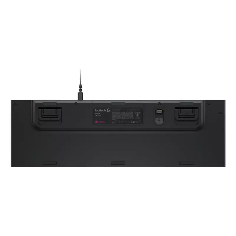 LOGITECH G915 X USB-A vadu zemā profila spēļu tastatūra, taustes, melna, QWERTY US