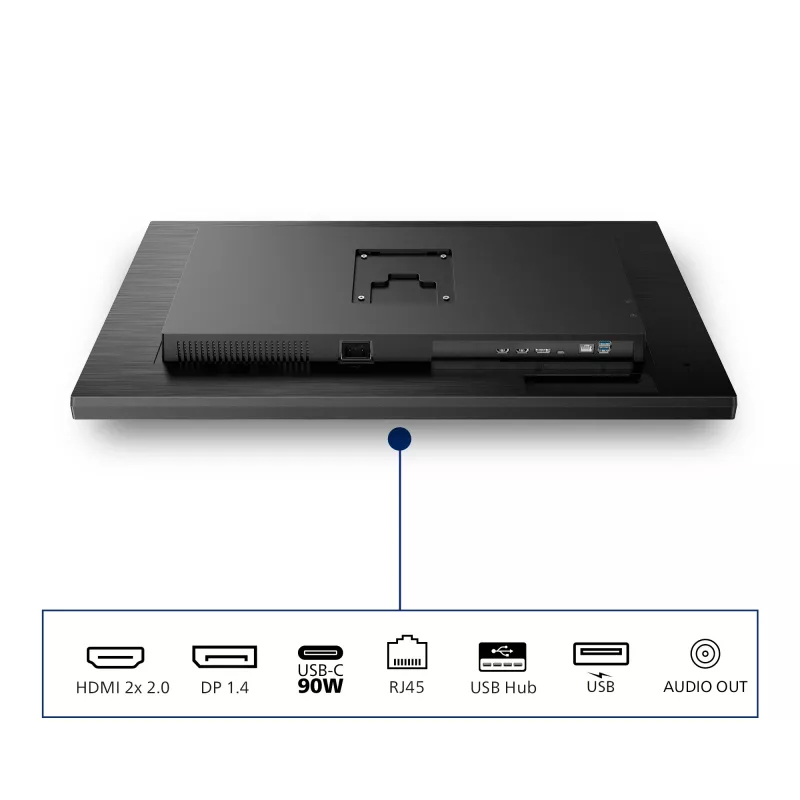 Philips 3000 sērijas 32B1U3900/00 datora monitors 80 cm (31,5 collas) 3840 x 2160 pikseļi 4K Ultra HD LCD Melns