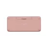 LOGITECH Pebble Keys 2 K380s - Kompakta Bluetooth tastatūra - Tonal Rose - Qwerty Int