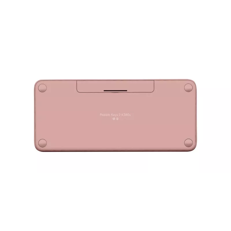LOGITECH Pebble Keys 2 K380s - Kompakta Bluetooth tastatūra - Tonal Rose - Qwerty Int
