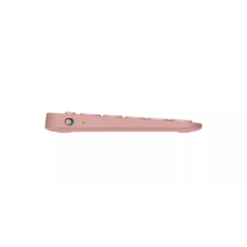 LOGITECH Pebble Keys 2 K380s - Kompakta Bluetooth tastatūra - Tonal Rose - Qwerty Int