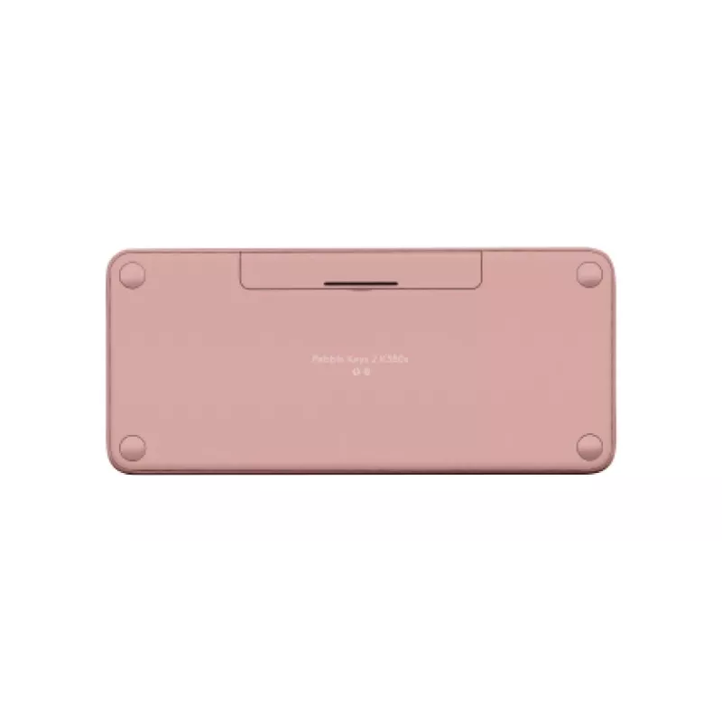 LOGITECH Pebble Keys 2 K380s - Kompakta Bluetooth tastatūra - Tonal Rose - Qwerty Int