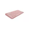 LOGITECH Pebble Keys 2 K380s - Kompakta Bluetooth tastatūra - Tonal Rose - Qwerty Int