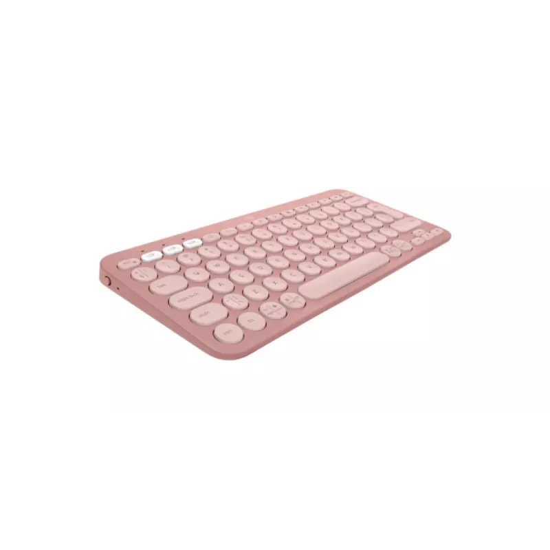 LOGITECH Pebble Keys 2 K380s - Kompakta Bluetooth tastatūra - Tonal Rose - Qwerty Int