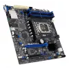 Mātesplate ASUS P13R-M Intel C262 LGA 1700 micro ATX, DDR5, 4 DIMM, 128GB, 8x SATA III, 1x M.2, 2x LAN