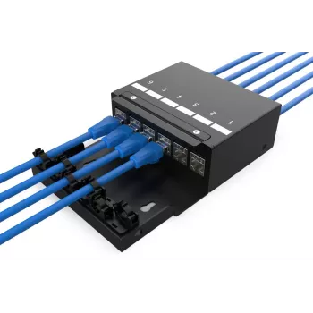 DIGITUS Consolidation Point Box - 6 ports Keystone moduļi ar viedo kabeļu pārvaldību