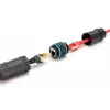 Tīkla kabelis Digitus DN-93905-OD RJ45 uz RJ45 CAT 6A 1m Melns