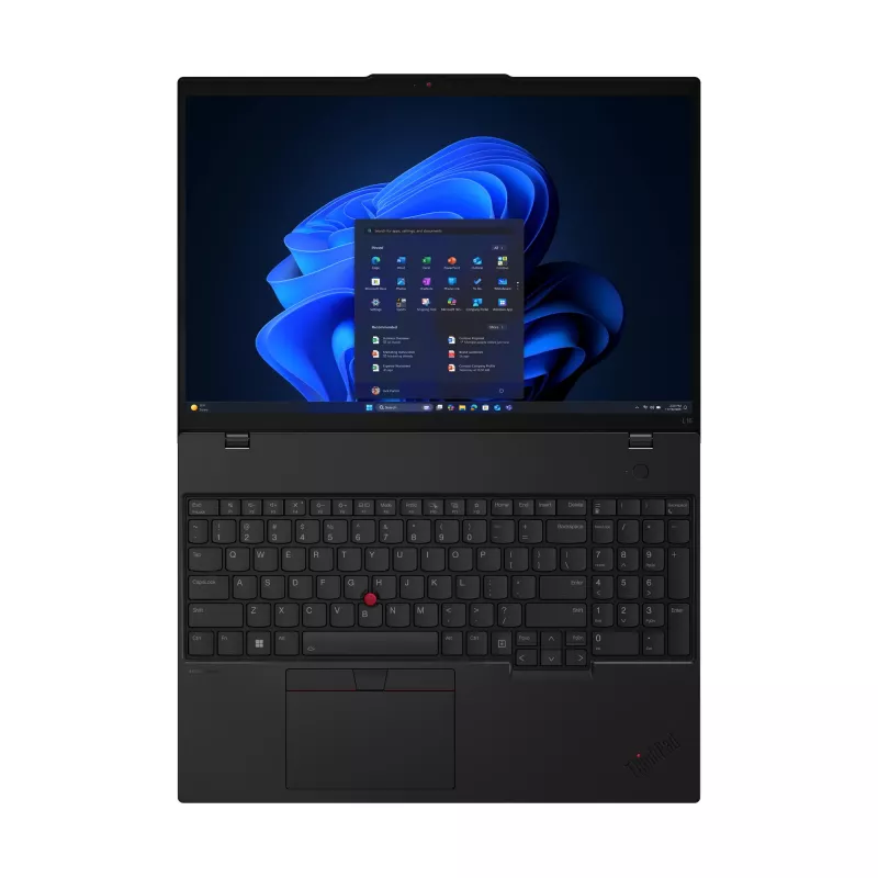 Lenovo ThinkPad L16 Gen 2 (AMD) Copilot+ PC AMD Ryzen™ AI 7 350 klēpjdators 40,6 cm (16 collu) WUXGA 32 GB DDR5-SDRAM 1 TB SSD Wi-Fi 7 (802.11be) Windows 11 Pro vācu valoda melns