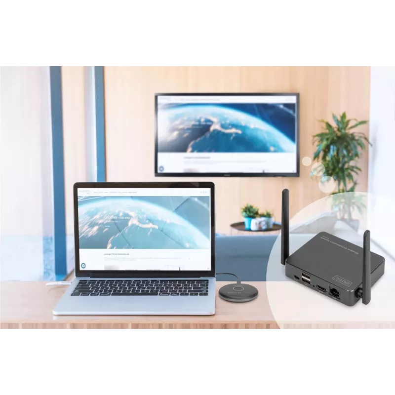 DIGITUS bezvadu HDMI raidītājs TX papildu ierīce DS-55317