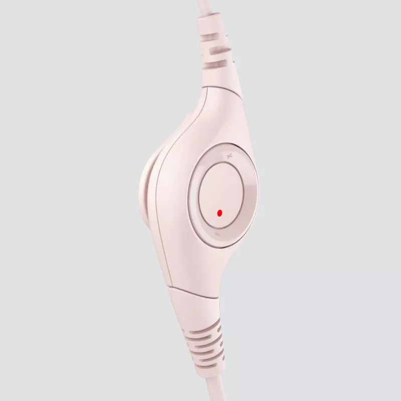 LOGITECH Austiņas - H390 - USB-A - Rozā
