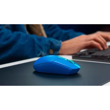 LOGITECH G305 Lightspeed bezvadu spēļu pele zilā krāsā Ewr2