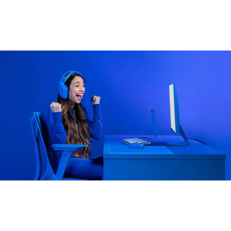 LOGITECH G305 Lightspeed bezvadu spēļu pele zilā krāsā Ewr2