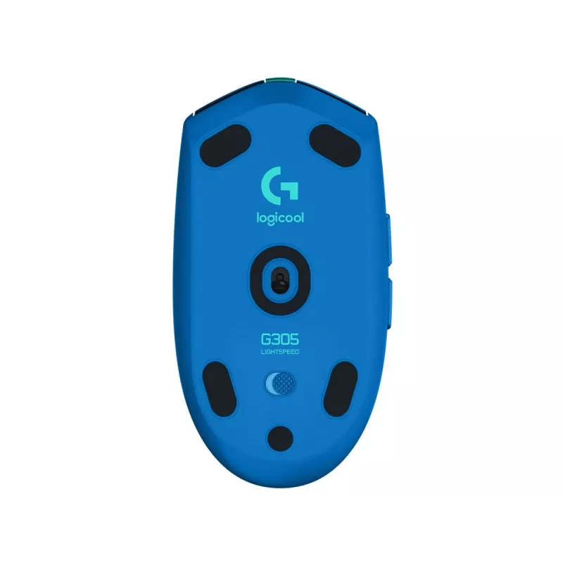 LOGITECH G305 Lightspeed bezvadu spēļu pele zilā krāsā Ewr2