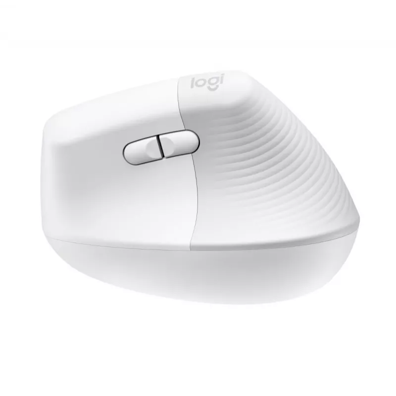 LOGITECH Lift for Mac vertikālā ergonomiskā pele - balti pelēka - EMEA