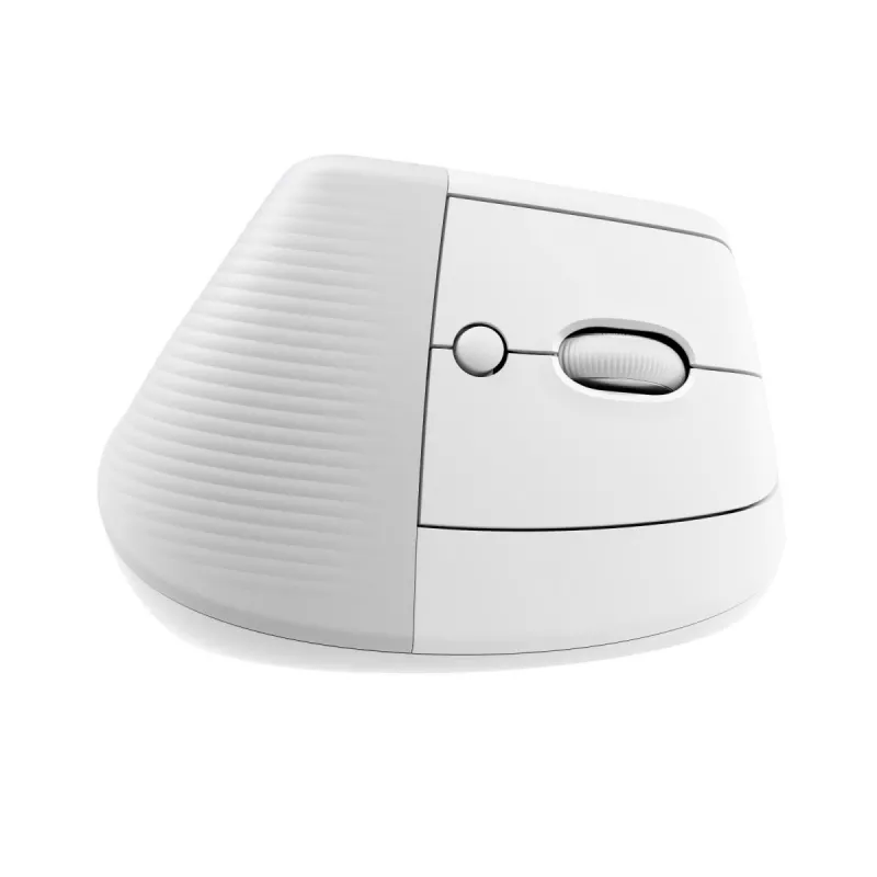 LOGITECH Lift for Mac vertikālā ergonomiskā pele - balti pelēka - EMEA