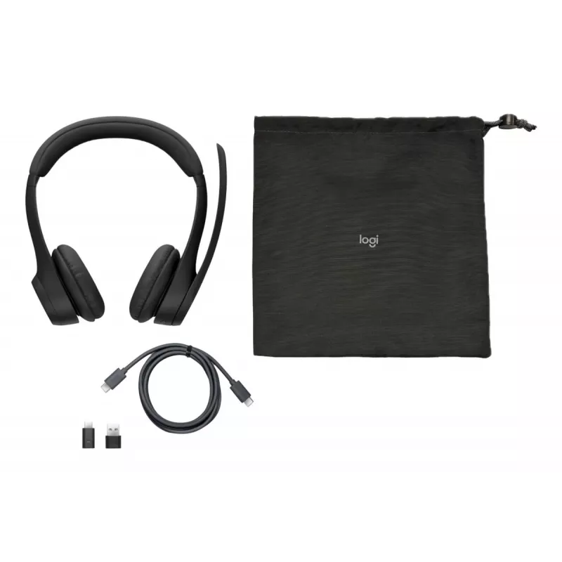 LOGITECH bezvadu austiņas - Zone 305 - Melna nakts