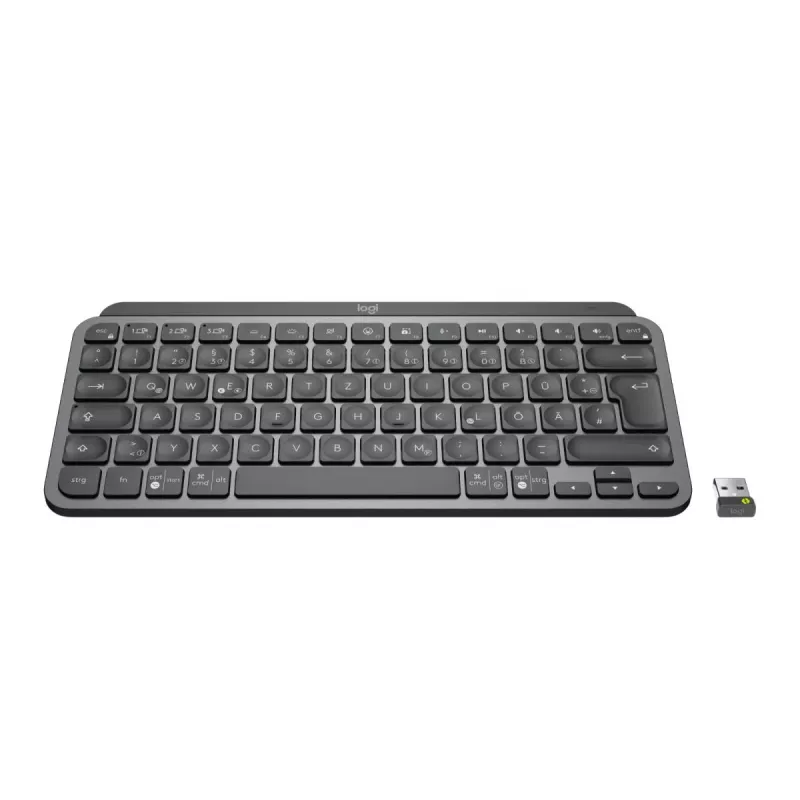 LOGITECH MX Keys Mini For Business - Bezvadu tastatūra - Grafīts - Qwerty Vācu